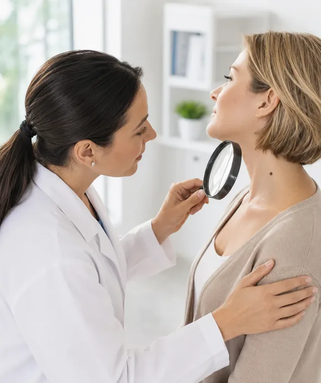 skin-cancer-exam-magnifying-glass